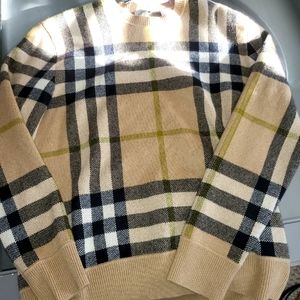 BURBERRY MENS BROWN SWEATER